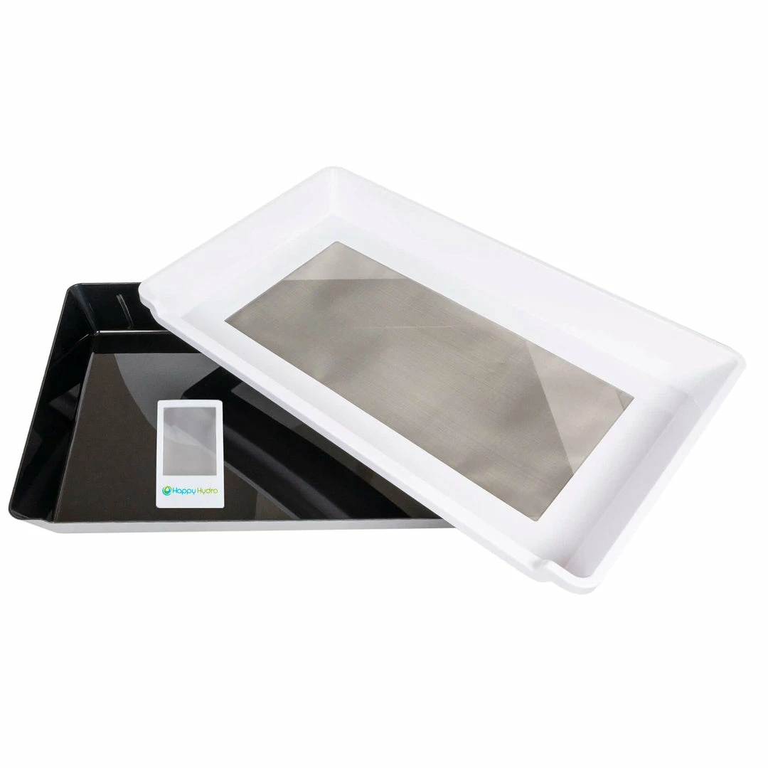 Flash Sale 🌟 Happy Hydro Kief Collector Laptop Trimming Tray Harvest & Essentials 🎉 3 Happy Hydro Kief Collector Laptop Trimming Tray Harvest & Essentials