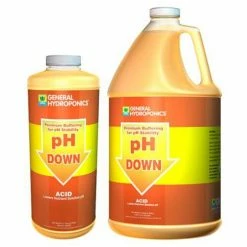 Outlet ⌛ General Hydroponics GH PH Down 8 Oz Planting & Watering 🎁 5 General Hydroponics GH PH Down 8 Oz Planting & Watering