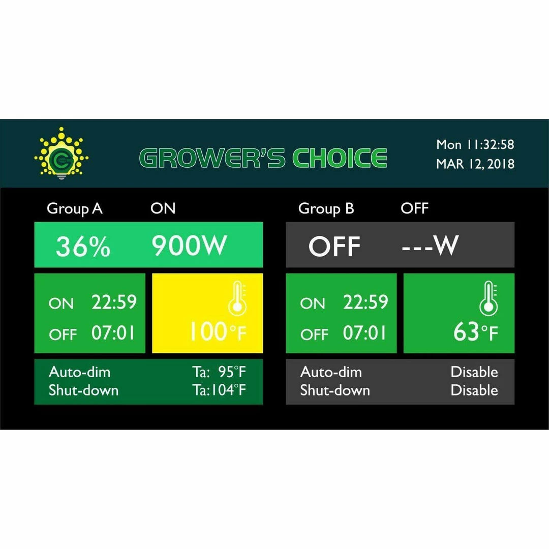 Wholesale 😀 Your Grow Room Growers Choice Master Lighting Controller 👍 2 Your Grow Room Growers Choice Master Lighting Controller