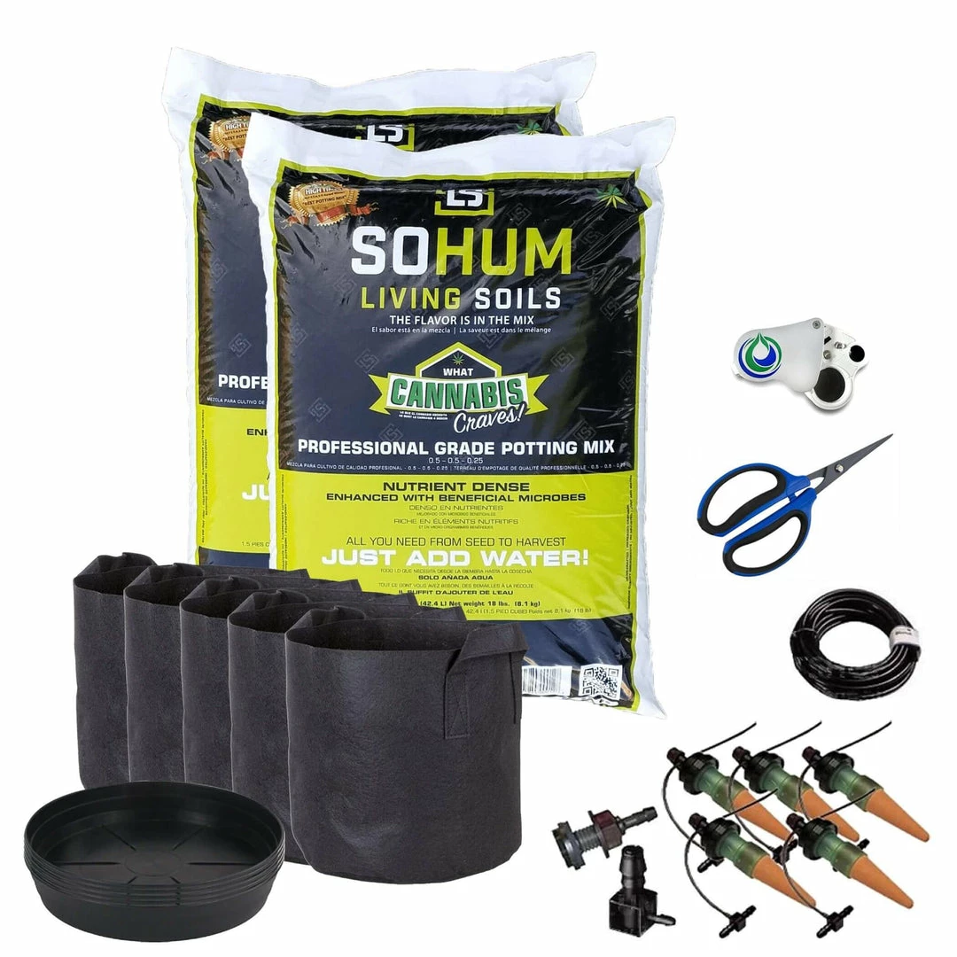 Best deal ๐ Sohum Living Soil Kit With Automatic Watering System, Fabric Pots, And Accessories โ๏ธ 1 Sohum Living Soil Kit With Automatic Watering System, Fabric Pots, And Accessories